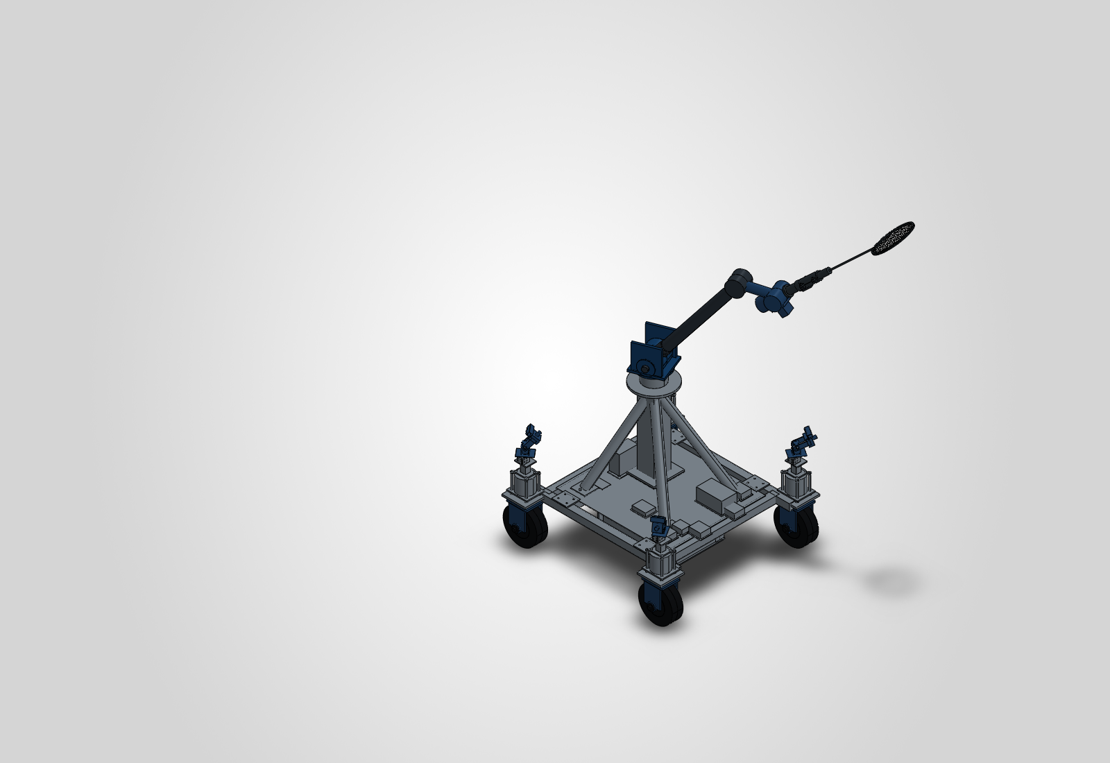 Actual SOLIDWORKS M09 recorded pose at 0.325 seconds